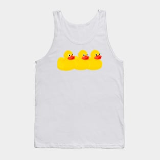 Bath Ducky Pattern Tank Top